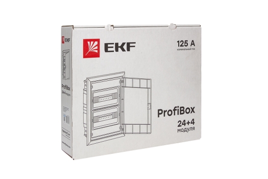 Щит распределительный встраиваемый 'ProfiBox' 24+4 модуля IP41 EKF