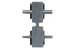 Усилитель жесткости для реверсивных рубильников (I-0-II) TwinBlock 315-400А EKF