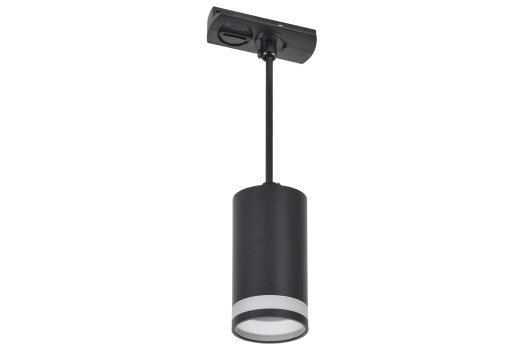 LIGHTING Светильник 4117 декоративный трековый подвесной под лампу GU10 черный IEK