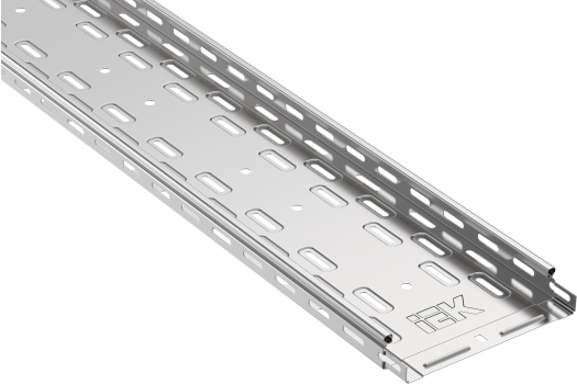 ESCA Лоток перфорированный 35х300х3000 RAL 9016 IEK