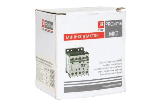 Миниконтактор МКЭ 6А 230В 1NO EKF PROxima