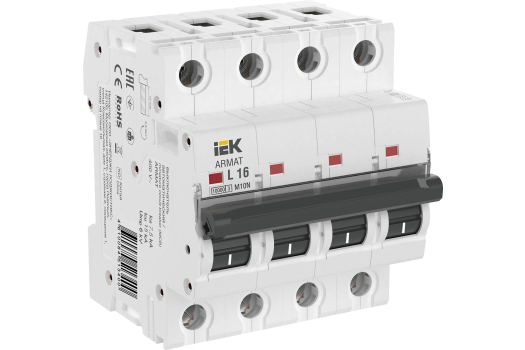 ARMAT Автоматический выключатель M10N 4P L 16А IEK