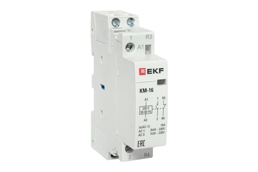 Контактор модульный КМ 16А NО+NC (1 мод.) EKF PROxima