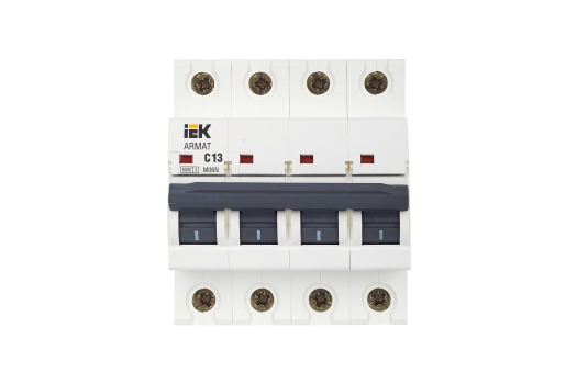 ARMAT Автоматический выключатель M06N 4P C 13А IEK