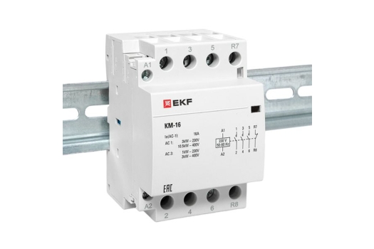 Контактор модульный КМ 16А 3NО+NC (3 мод.) EKF PROxima