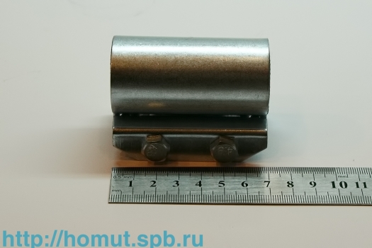 Хомут ремонтный 3/4',70мм,D25-29мм, W1