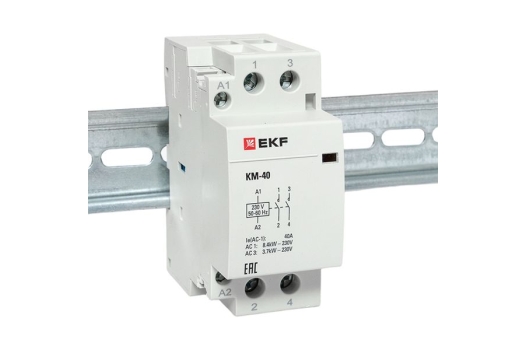 Контактор модульный КМ 40А 2NО (2 мод.) EKF PROxima