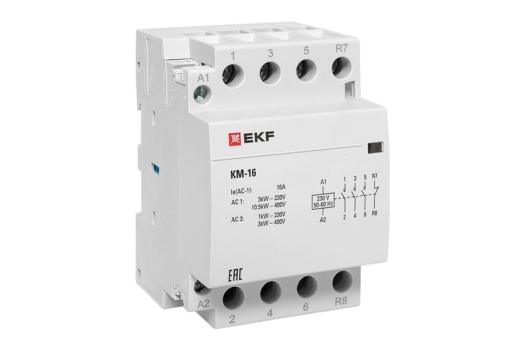 Контактор модульный КМ 16А 3NО+NC (3 мод.) EKF PROxima