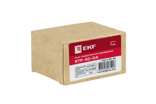 Реле твердотельное однофазное RTP-40-DA EKF PROxima