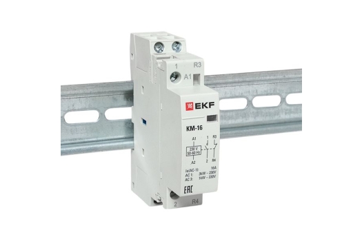 Контактор модульный КМ 16А NО+NC (1 мод.) EKF PROxima