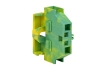 Миниклемма STB-4 32A (50 шт) желто-зеленая EKF PROxima