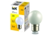 LIGHTING Лампа светодиодная декоративная G45 шар 1Вт 230В теплый белый E27 IEK