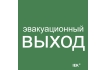 Этикетка самоклеящаяся 150х150мм 'Эвакуационный выход' IEK