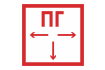 Знак наклейка F09 'Пожарный гидрант' (200x200) ГОСТ 12.4.026-2015 EKF PROxima