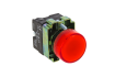 Лампа сигнальная BV64 красная EKF